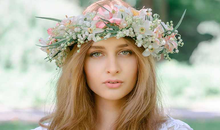 Consejos para hacer una corona de flores para tu boda - ¡Siéntete Guapa!