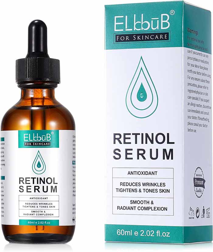 Sérum con retinol, vitamina C y ácido hialurónico de ELBBUB